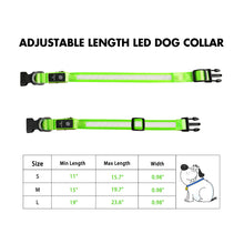 Load image into Gallery viewer, MASBRILL Dog Collar Adjustable Tactical Dogs Collars Flashing Necklace