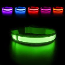 Load image into Gallery viewer, MASBRILL Dog Collar Adjustable Tactical Dogs Collars Flashing Necklace
