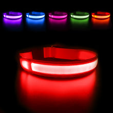 Load image into Gallery viewer, MASBRILL Dog Collar Adjustable Tactical Dogs Collars Flashing Necklace