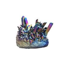 Load image into Gallery viewer, 50g Natural Aura Rainbow Titanium Bismuth Quartz Crystal Cluster Gemstone