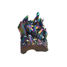 Load image into Gallery viewer, 50g Natural Aura Rainbow Titanium Bismuth Quartz Crystal Cluster Gemstone