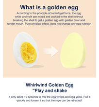 Load image into Gallery viewer, Egg white egg yolk stirrer pull beater turn egg device manual