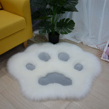 Load image into Gallery viewer, Cute Cat Paw Pattern Soft Plush Carpet