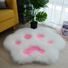 Load image into Gallery viewer, Cute Cat Paw Pattern Soft Plush Carpet