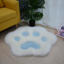 Load image into Gallery viewer, Cute Cat Paw Pattern Soft Plush Carpet