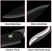 Load image into Gallery viewer, Professional Kitchen Knife Set with Covers Japanese