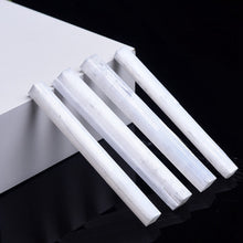 Load image into Gallery viewer, 90-110mm Natural Monocrystal Selenite Crystal Point Stick Wand