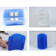 Load image into Gallery viewer, Pet Product For Cat Wall Brush Corner Cat Massage Self Groomer