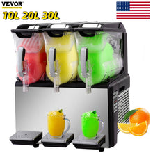 Load image into Gallery viewer, VEVOR Slushie Machine 10L 20L 30L Full Size Commercial Ice-Cool Juice Smoothie Slush Maker