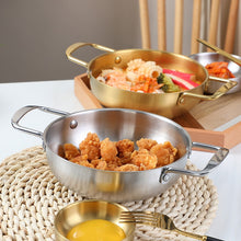 Load image into Gallery viewer, Stainless Steel Seafood Pot Golden Thickened Single Small Hot Pot