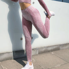 Load image into Gallery viewer, Female Tracksuit 2 Piece Set Women Seamless Fitness Yoga Set