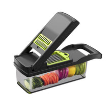 Load image into Gallery viewer, Multifunctional Vegetable Cutter Fruit Slicer 7 In 1 Stainless Steel Blade