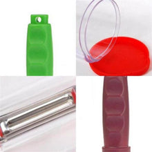Load image into Gallery viewer, Vegetable Peeler With Container Potato Carrot Apple Shredders Fruits Peeler Stainless Steel