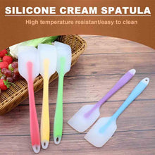 Load image into Gallery viewer, Silicone Cream Baking Scraper Non Stick Butter Spatula