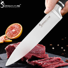Load image into Gallery viewer, SOWOLL High Quality 6 Pcs Stainless Steel Knife Set