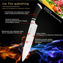 Load image into Gallery viewer, SOWOLL High Quality 6 Pcs Stainless Steel Knife Set