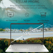 Load image into Gallery viewer, HP 2024 Business Laptop, 15.6" Touchscreen Laptop, Intel Core i3-1215U, Up To 64GB RAM, 2TB SSD, Intel UHD Graphics, Silver
