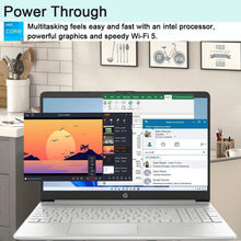Load image into Gallery viewer, HP 2024 Business Laptop, 15.6" Touchscreen Laptop, Intel Core i3-1215U, Up To 64GB RAM, 2TB SSD, Intel UHD Graphics, Silver
