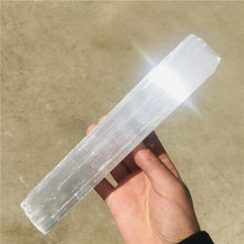 Load image into Gallery viewer, 20-40cm Selenite Sticks  White Gypsum Crystals Wands Blades
