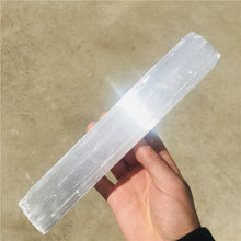 Load image into Gallery viewer, 20-40cm Selenite Sticks  White Gypsum Crystals Wands Blades
