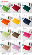 Load image into Gallery viewer, 18-19inches/3 yard Natural Jute Roll Burlap Linen Fabric For DIY Hand Work Sewing Craft Pillow And Bag Tablecloth Home Decoration
