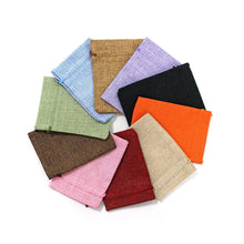 Load image into Gallery viewer, 10Pcs Packaging Bags For Gift Linen Bags Jewelry Display Wedding Sack Burlap Bag Diy Jute Bags Gift Drawstring Pouch Gift Box
