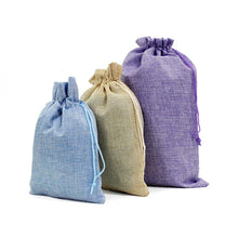 Load image into Gallery viewer, 10Pcs Packaging Bags For Gift Linen Bags Jewelry Display Wedding Sack Burlap Bag Diy Jute Bags Gift Drawstring Pouch Gift Box
