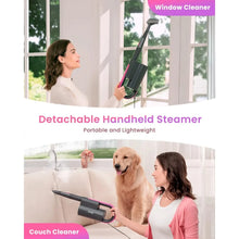 Load image into Gallery viewer, Steam Mop Cleaner with Detachable Handheld Steamer for Cleaning Hardwood/Laminate Floor, Tiles and Grout
