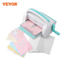Load image into Gallery viewer, VEVOR 6/9in Manual Die Cutting Embossing Machine Mini Opening Scrapbooking Handmake Tools for DIY Art Craft Card Decorations
