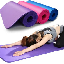 Load image into Gallery viewer, 6MM Thick Yoga Mat Anti-skid Sports Fitness Mat  EVA Comfort Foam yoga matt for Exercise, Yoga, and Pilates Gymnastics mat
