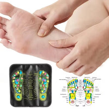 Load image into Gallery viewer, Foot Massage Yoga Mat Pebble Road Body Pain Health Fitness Foot Mat Toe Pressure Blood Circulation Plate Mat - 1 pcs 35x35cm
