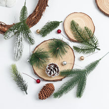 Load image into Gallery viewer, Christmas Decoration Pine Needles Berry Xmas Tree Ornaments for Home Navidad New Year Decor DIY Handmade Wreath Gift Accessories
