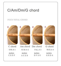 Load image into Gallery viewer, Hluru Windbell Bamboo Wind Chime 8 Tone Rods Windchimes Zen Meditation Craft Home Garden Patio Hanging Ornaments C G Am Dm Chord
