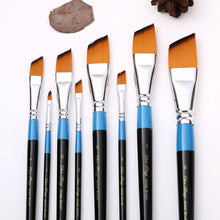 Load image into Gallery viewer, Hand Painted Brush Nylon Hair Artist Paintbrush Acrylic Art Paint Brush, Fine Tip Paint Brush for Watercolor Paint Brush F19E
