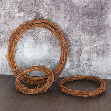 Load image into Gallery viewer, 8-30CM Christmas Artificial Wreath Wicker Vine Ring Festival Rattan Garland Xmas Party  Decoration Garlands

