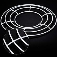 Load image into Gallery viewer, 1Pcs 20-40cm Metal Round Hoop DIY Christmas Decoration Wire Wreath Frame Wall Hanging For Wedding Valentine Decorations
