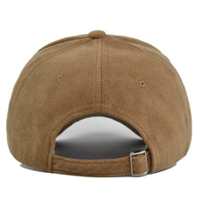 Load image into Gallery viewer, Solid Suede Retro Snackback Cap For Men Women Spring Autumn Street Snapback Hip Hop Hat Adjustable Faux Fur Sunscreen Visor Cap
