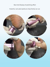 Load image into Gallery viewer, Electric Foot Grinder Dead Skin Removing Calluses Foot Rubbing Board Foot Scraping Leather Heel Charging For Home Strong Automatic Marvelous Pedicure Gadget
