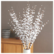 Load image into Gallery viewer, 5Pcs 12heads 75CM Long Artificial Flower Winter Jasmine Folk Pip Berry for Wedding Home Party Hotel Table Vase Christmas Decor
