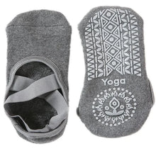 Load image into Gallery viewer, Women Yoga Socks Anti Slip Bandage Sports Ladies Girls Ballet Socks Dance Sock Slippers Yoga Socks Non Slip Acupressure Mat
