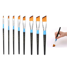 Load image into Gallery viewer, Hand Painted Brush Nylon Hair Artist Paintbrush Acrylic Art Paint Brush, Fine Tip Paint Brush for Watercolor Paint Brush F19E
