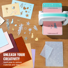 Load image into Gallery viewer, VEVOR 6/9in Manual Die Cutting Embossing Machine Mini Opening Scrapbooking Handmake Tools for DIY Art Craft Card Decorations
