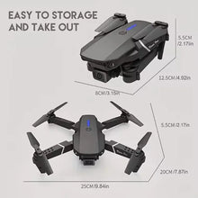 Load image into Gallery viewer, 2024 E88Pro RC Drone 4K Professinal With 3 Battery 1080P Wide Angle HD Camera Foldable Helicopter WIFI FPV Height Hold Gift Toy
