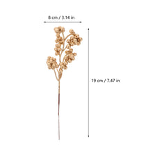 Load image into Gallery viewer, 12 Pcs Christmas Berry Decorations Fake Branches Tree Wreath Stems Artificial Flower Arrangement Picks
