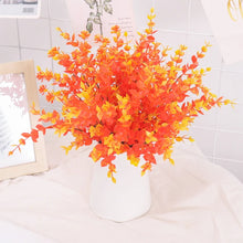 Load image into Gallery viewer, Autumn Artificial Flowers For Vase Home Christmas Decor Fake Plants Wreath Outdoors Wedding Bouquet Party Halloween Decoration
