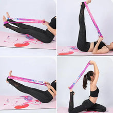 Load image into Gallery viewer, Multicolor Sports Accessories Fitness Exercise Stretch Carry Straps Yoga Belt Sport Sling Shoulder Yoga Mat Strap Belts
