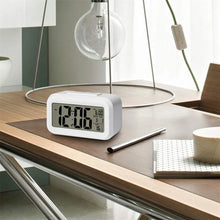 Load image into Gallery viewer, LED Digital Alarm Clock Backlight Snooze Data Time Calendar Desktop Multifunction Electronic Backlight Table Clock
