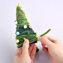 Load image into Gallery viewer, Plush Stick 100pcs Twisting Bar Chenille Stems Wire Pipe Kids Toys DIY Strips Creative Hobby Material Stem Iron Felt Wires
