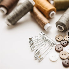 Load image into Gallery viewer, 260Pcs Safety Pins Assorted Size Large Safety Pins and Small Safety Pins for Clothes Sewing
