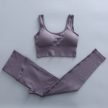 Load image into Gallery viewer, Seamless Woman Sportswear Yoga Sets Workout Sports Bra Gym Clothing High Waist Legging Fitness Women Tracksuit Athletic Outfits
